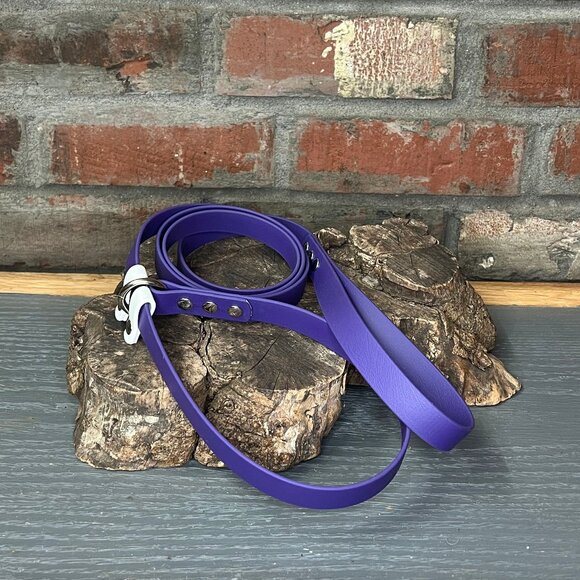 6' Biothane Convertible Slip Dog Leash No Pull Harness or Head Halter 3/4" wide - Picture 1 of 8